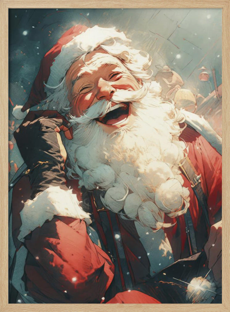 Jolly Santa&#039;s Call | Poster