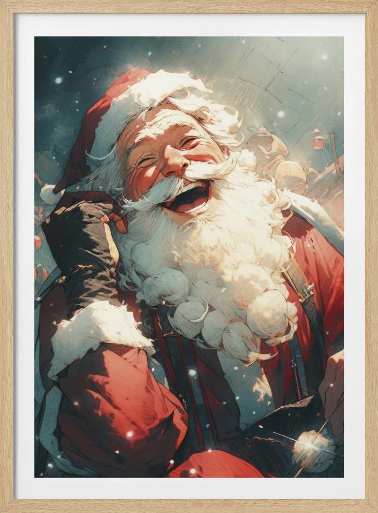 Jolly Santa&#039;s Call | Poster