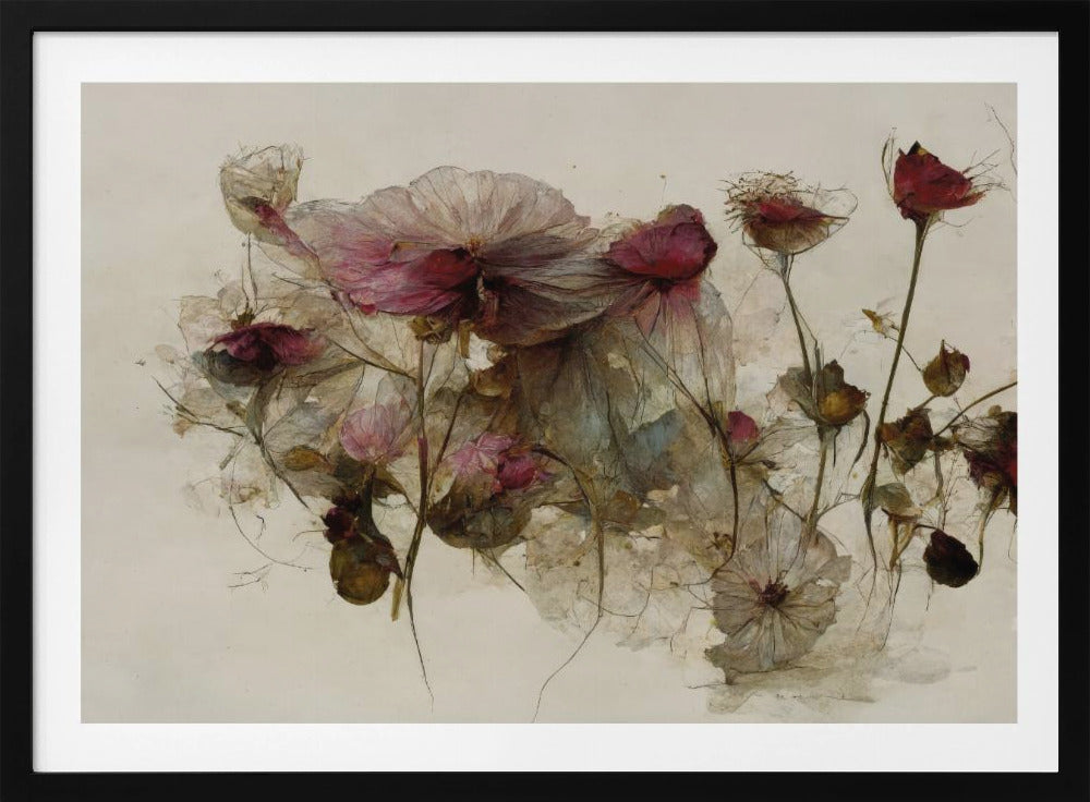 Delicate Petal Dance | Poster