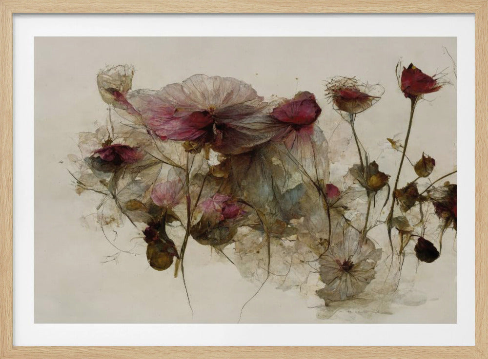 Delicate Petal Dance | Poster