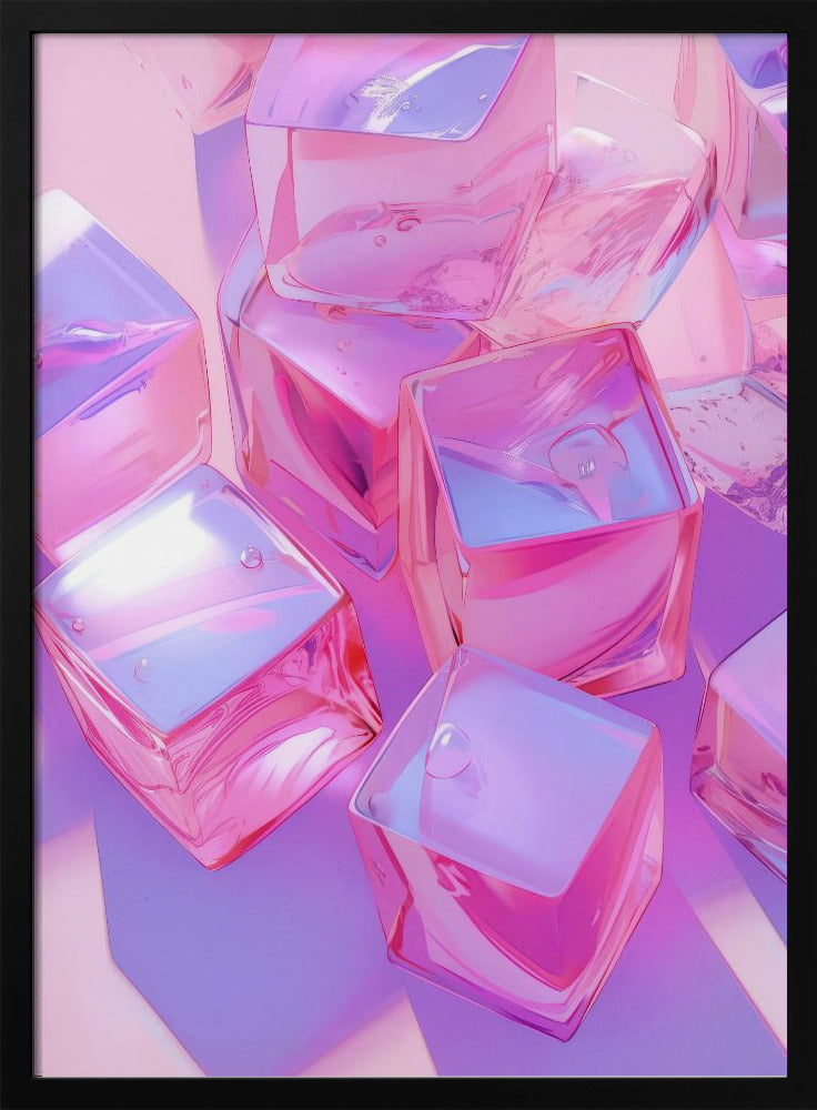 Glass Cube Dance | Poster