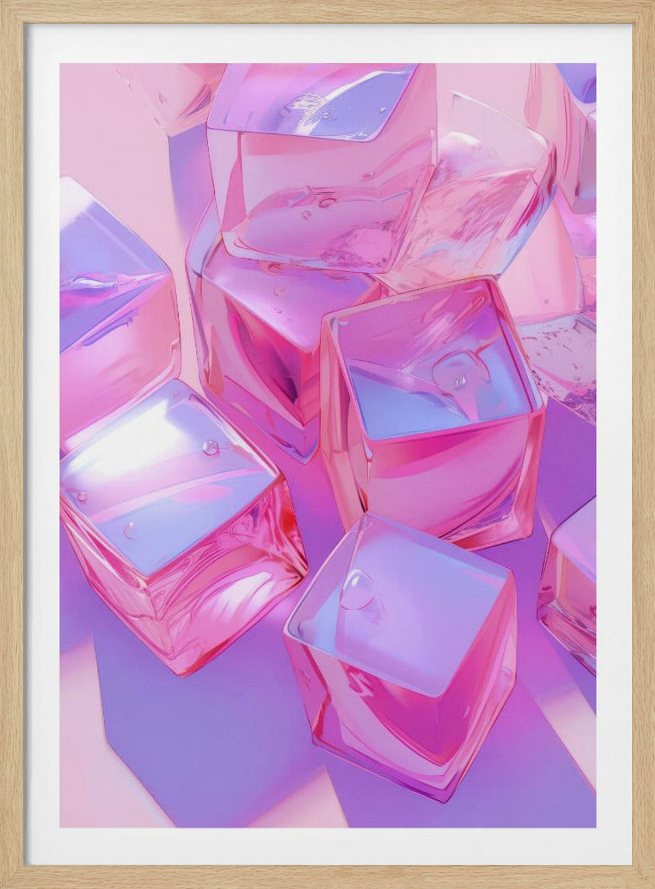 Glass Cube Dance | Poster