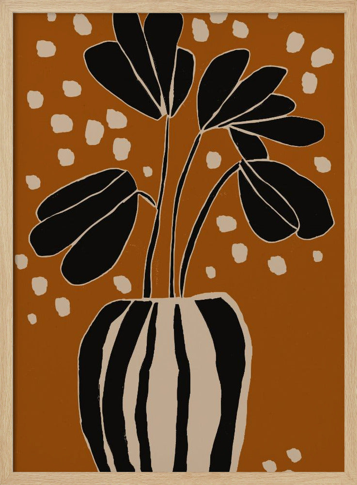 Ochre Still Life No 4 | Poster