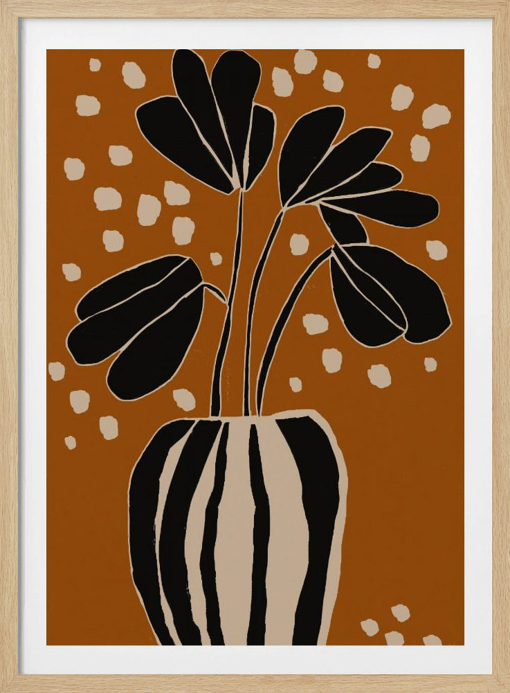 Ochre Still Life No 4 | Poster