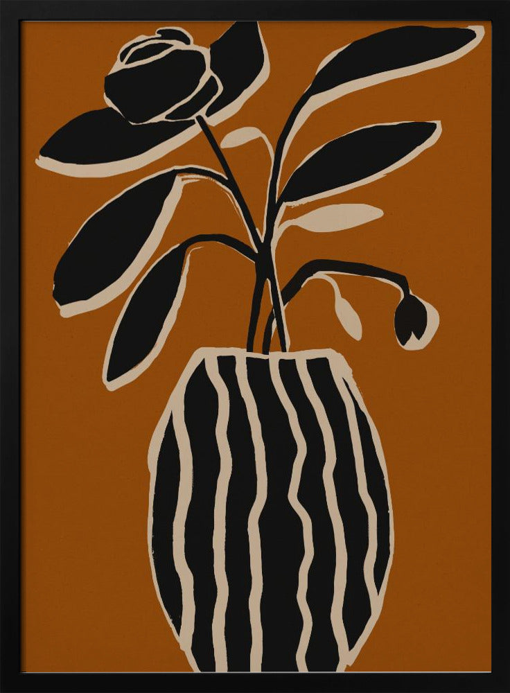 Ochre Still Life No 5 | Poster