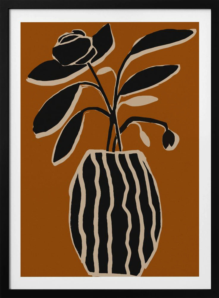 Ochre Still Life No 5 | Poster