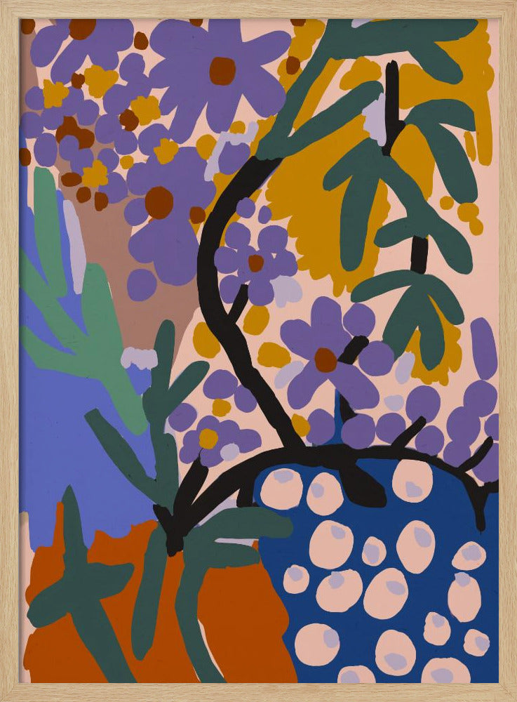 Vibrant Flora Burst | Poster