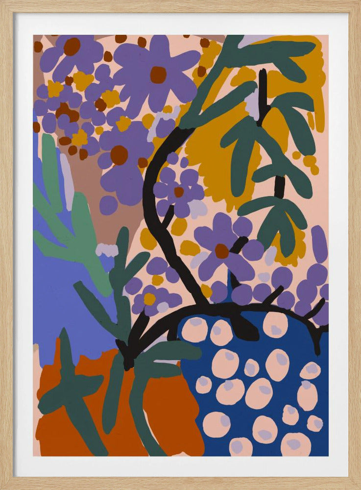 Vibrant Flora Burst | Poster