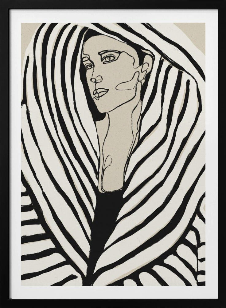 Striped Elegance | Poster