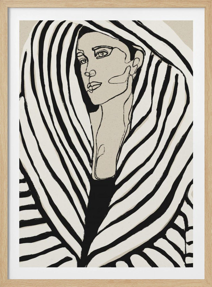 Striped Elegance | Poster