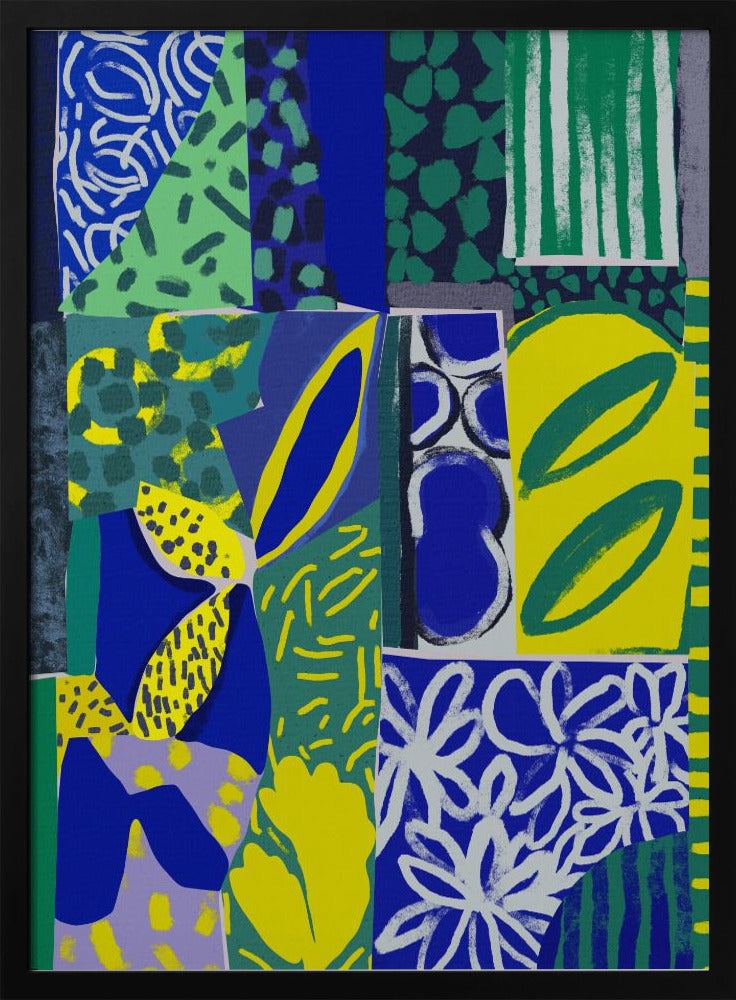 Vibrant Patchwork | Poster