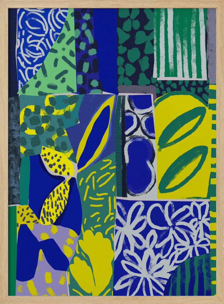 Vibrant Patchwork | Poster