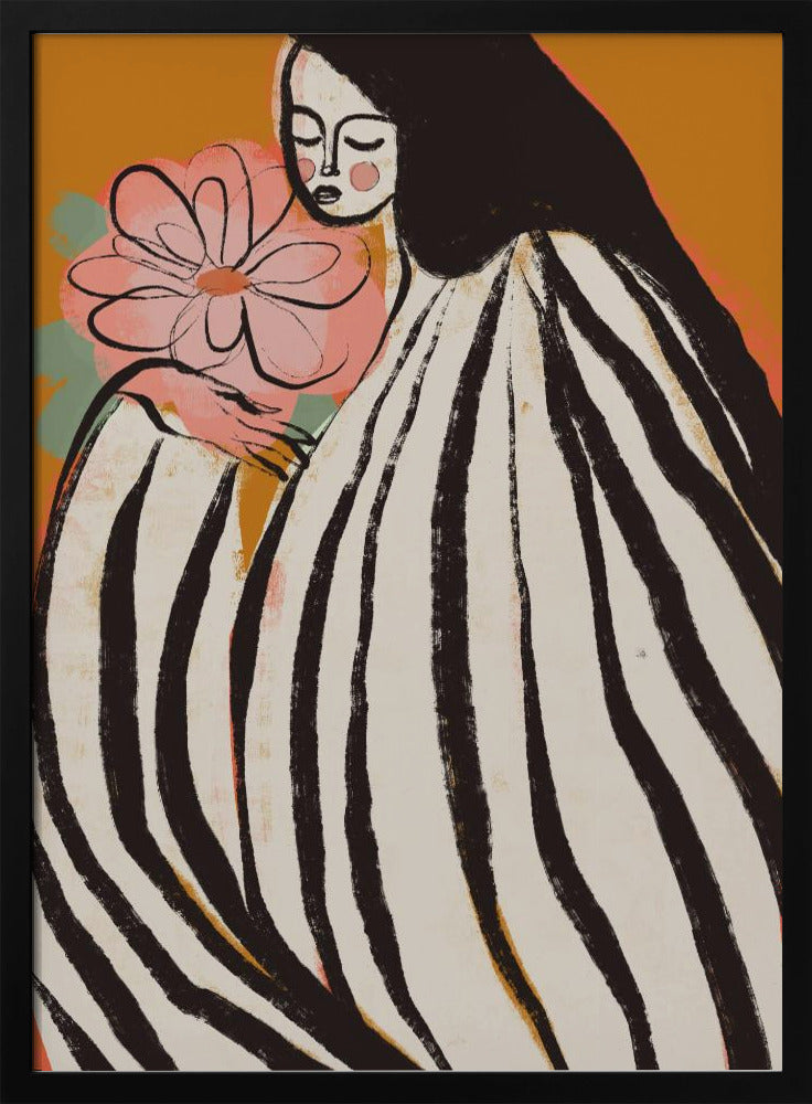Striped Serenity | Poster
