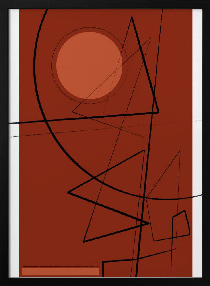 Crimson Geometry | Poster