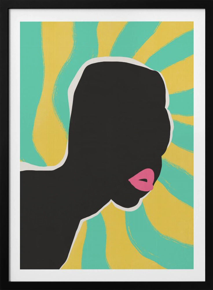 Anonymous Portrait In Summer | Poster
