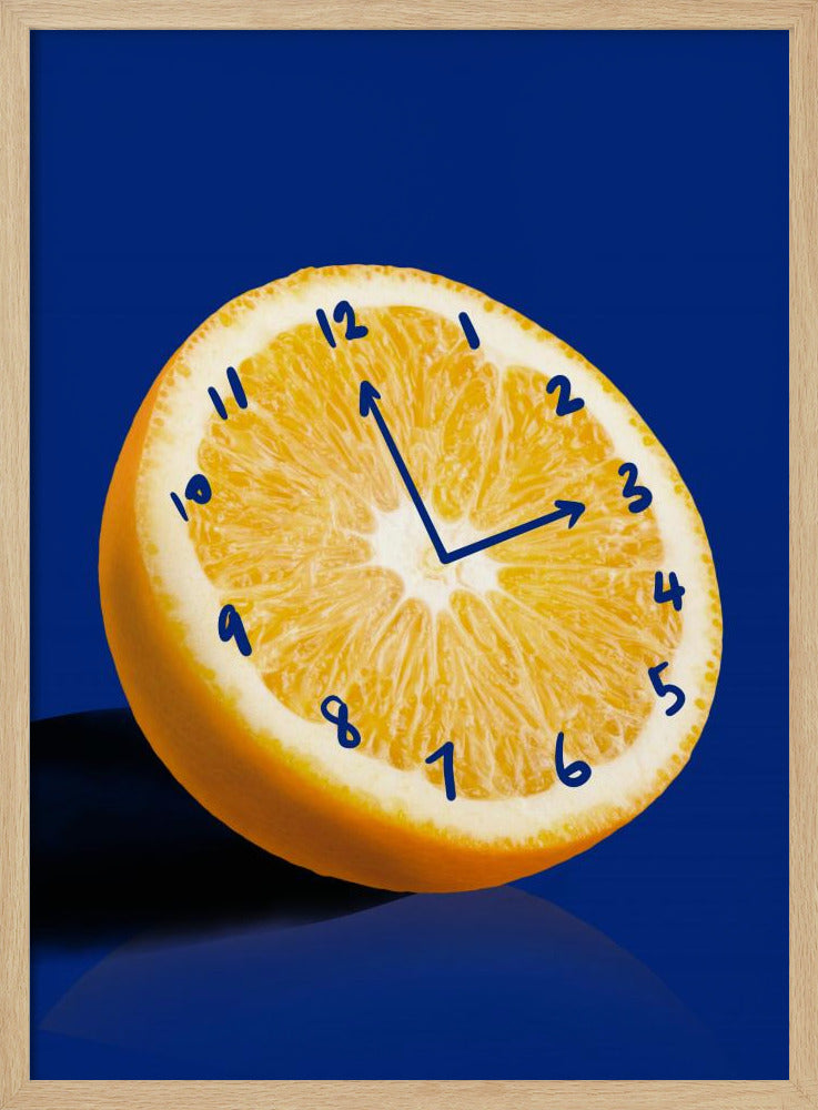 Citrus Timepiece | Poster