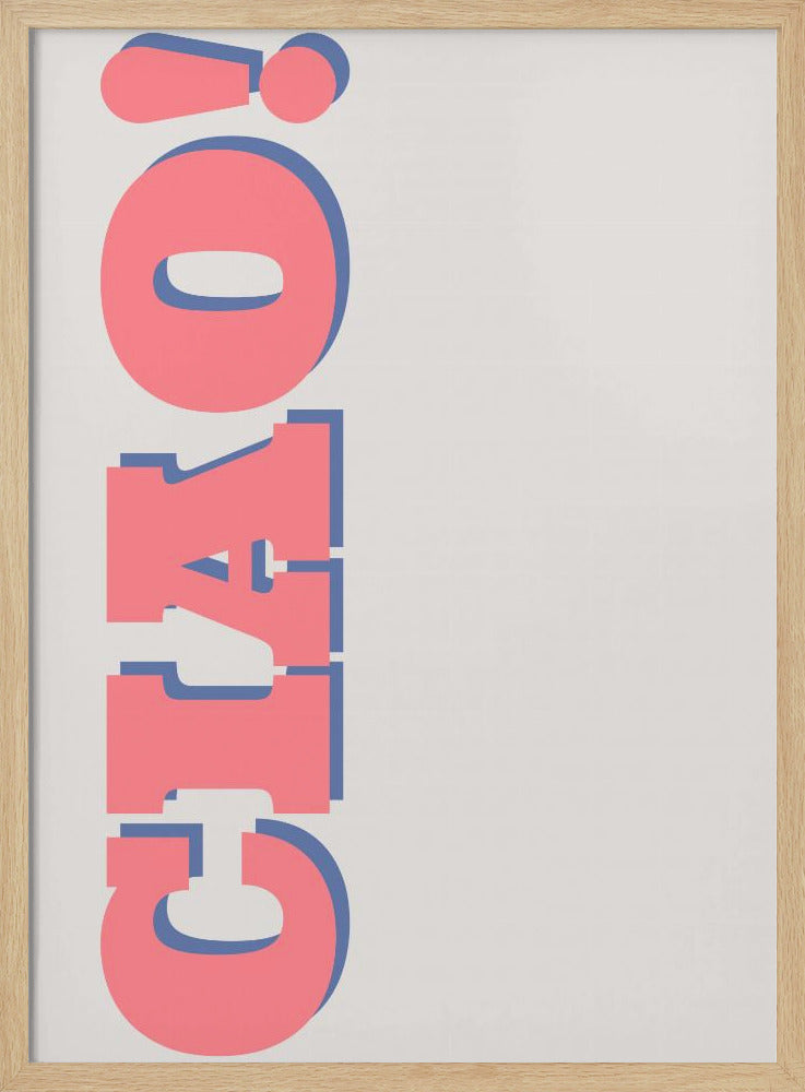 Ciao Colors Burst | Poster