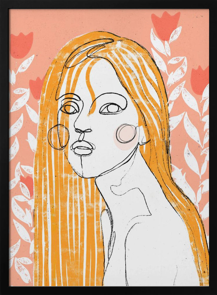 Floral Gaze | Poster