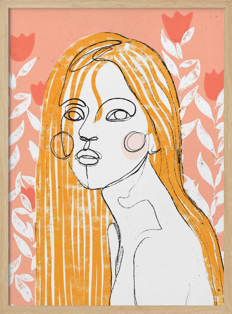 Floral Gaze | Poster