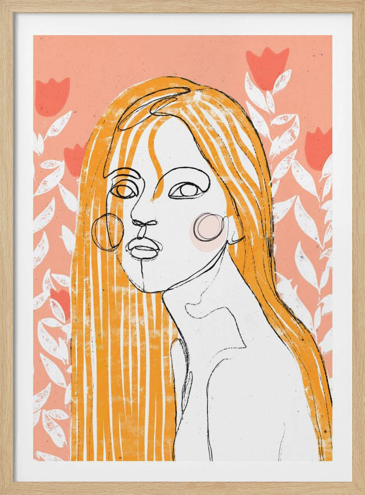 Floral Gaze | Poster