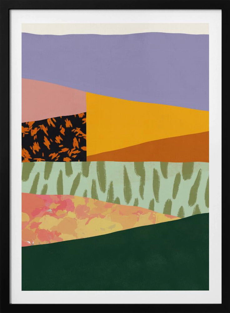 Geometric Patterns with Organic Forms | Poster
