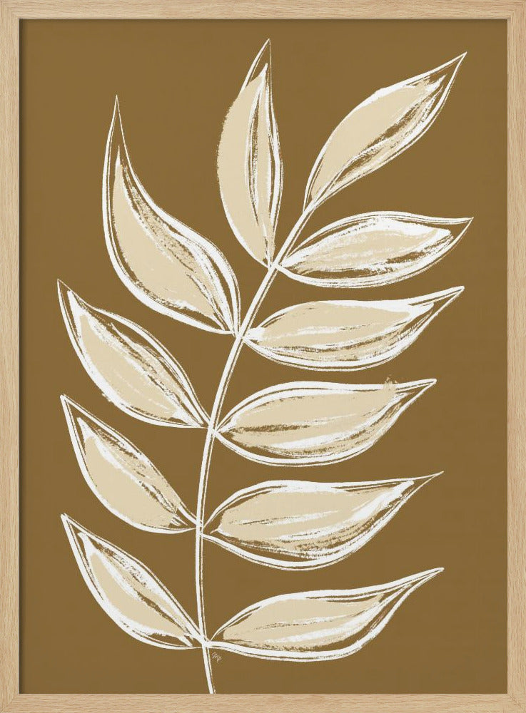 Brown Leaves | Poster