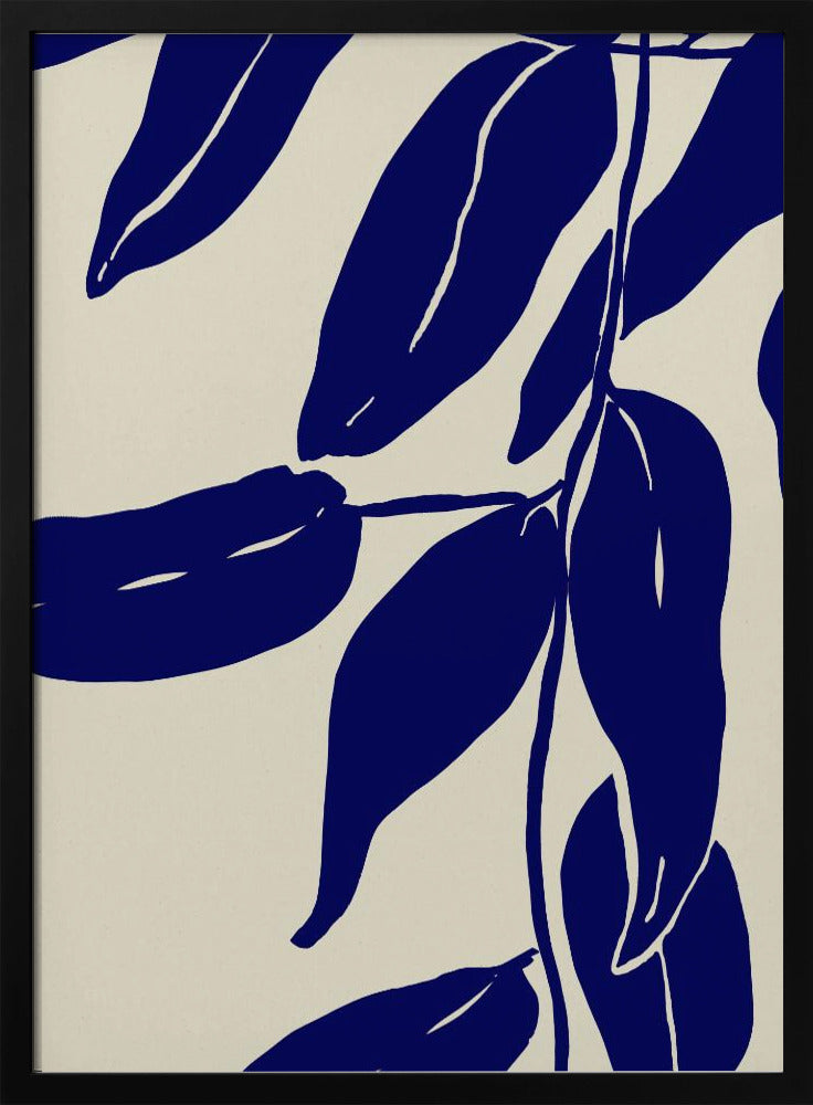 Indigo Leaves Dance | Poster