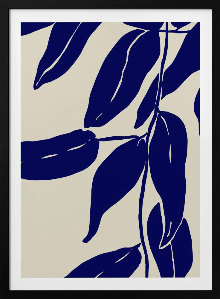 Indigo Leaves Dance | Poster