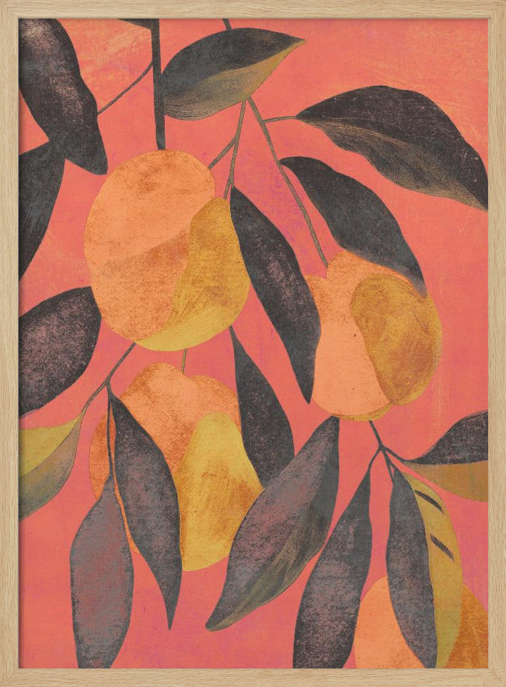 Vibrant Pear Grove | Poster