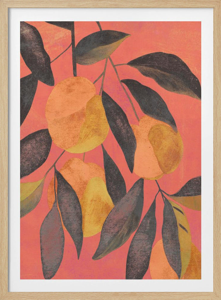 Vibrant Pear Grove | Poster