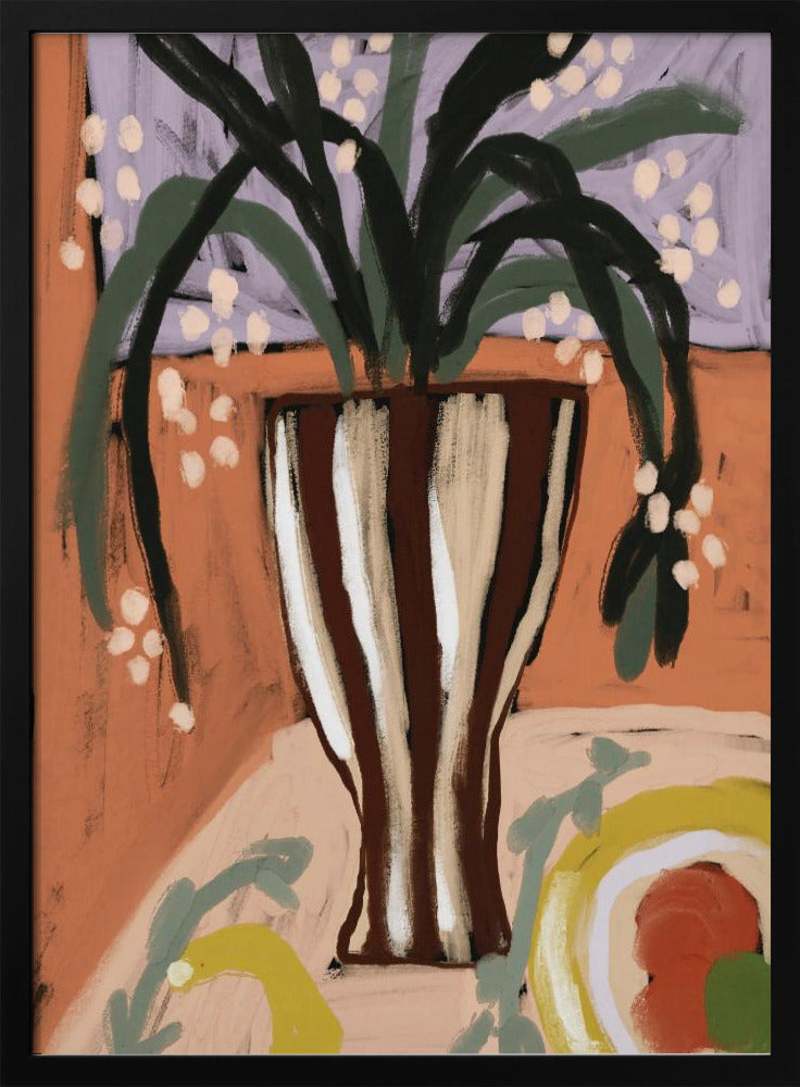 Striped Vase Harmony | Poster