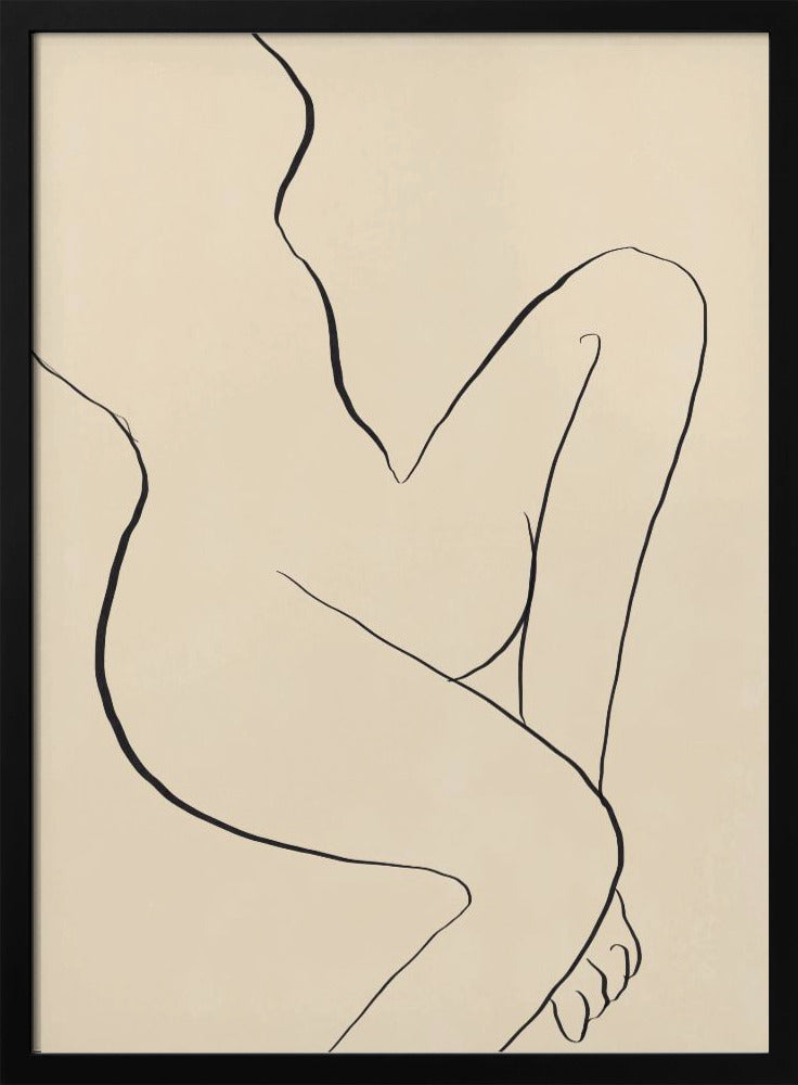 Elegant Minimalist Line Drawing | Poster