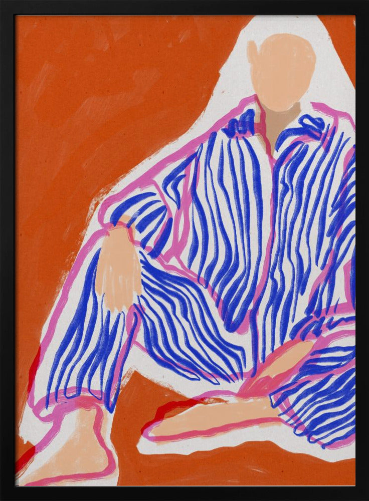 Striped Serenity | Poster