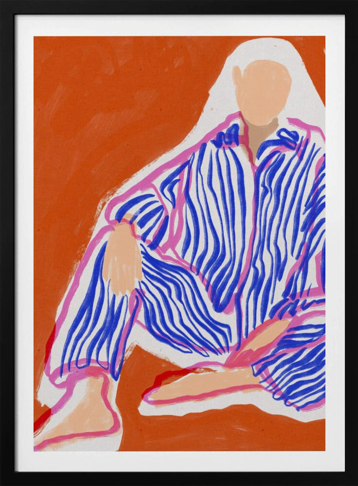 Striped Serenity | Poster