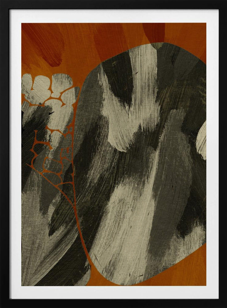 Earthy Abstract Flow | Poster