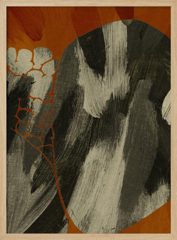 Earthy Abstract Flow | Poster