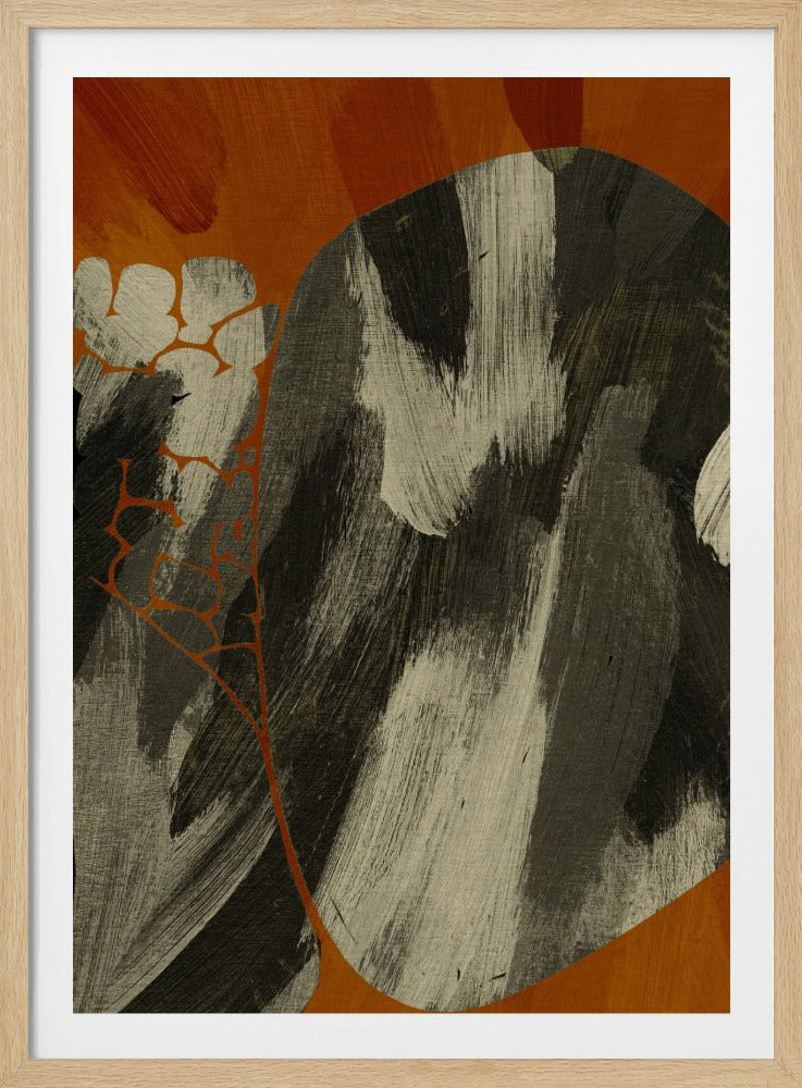 Earthy Abstract Flow | Poster