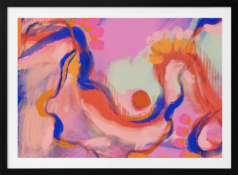Whimsical Wavescape | Poster