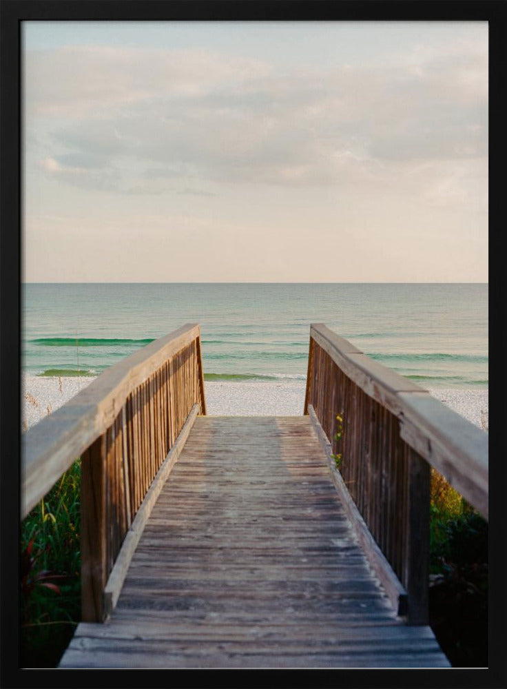 Pastel Ocean Sunset VIII | Poster