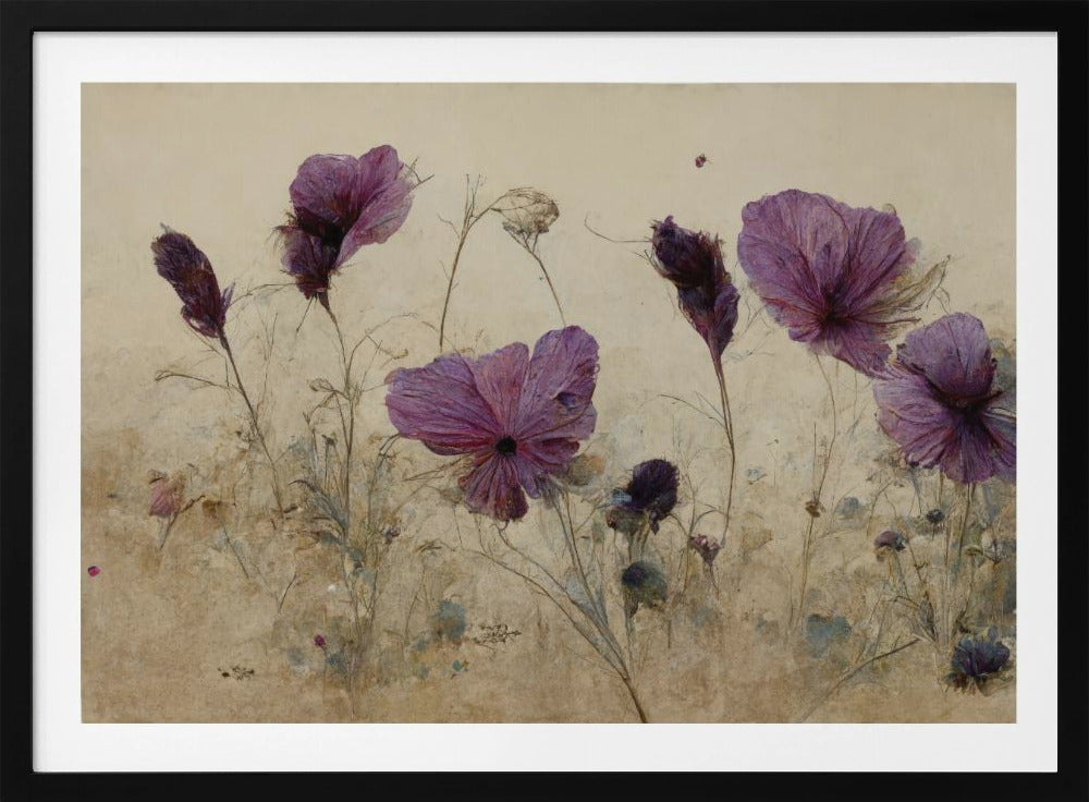 Purple Bloom Whispers | Poster