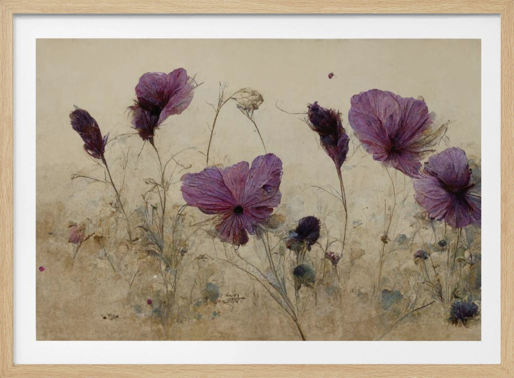 Purple Bloom Whispers | Poster