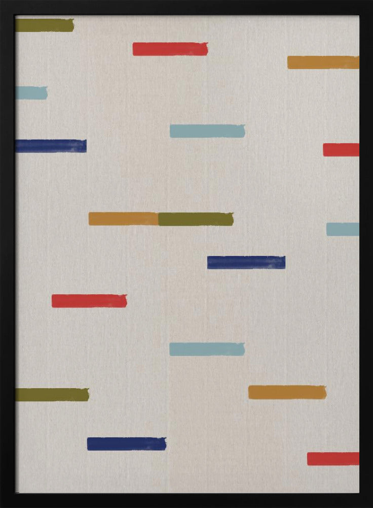 Colorful Strokes | Poster