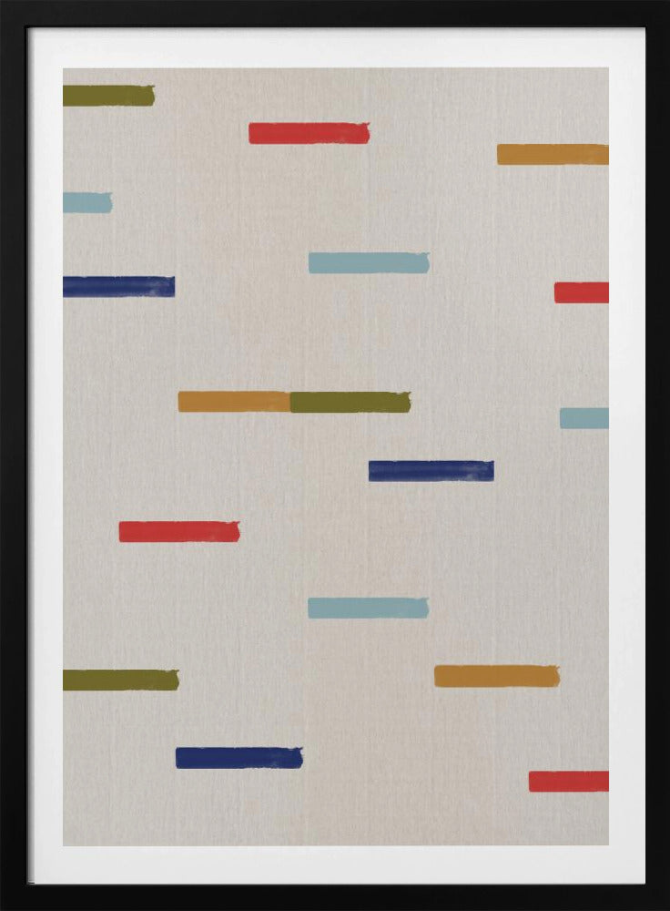 Colorful Strokes | Poster