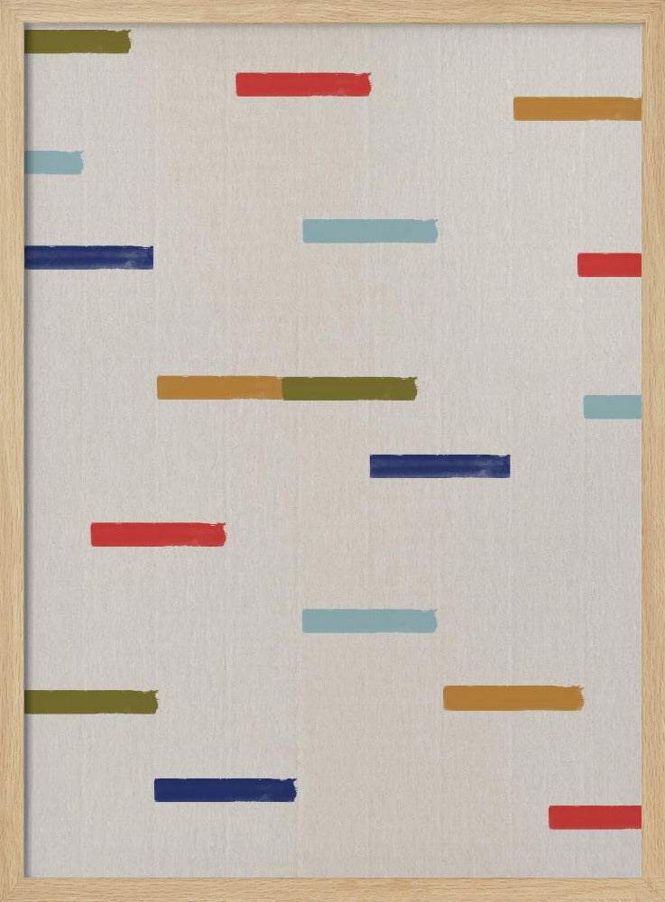 Colorful Strokes | Poster