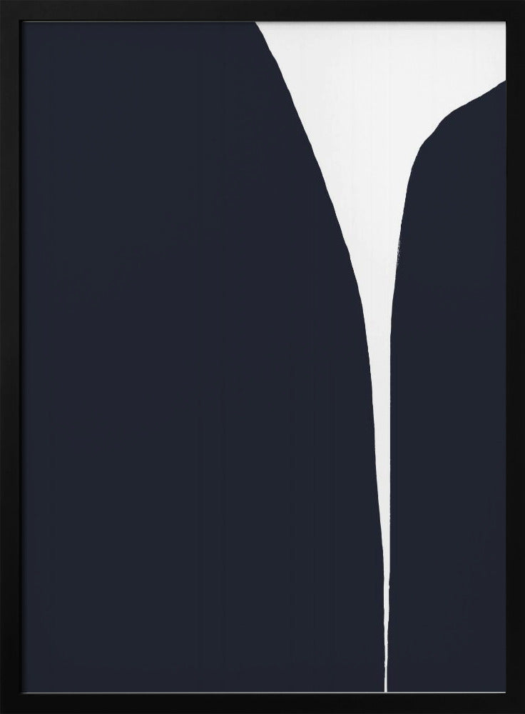 Minimalist Lines And A Striking Color Contrast | Poster