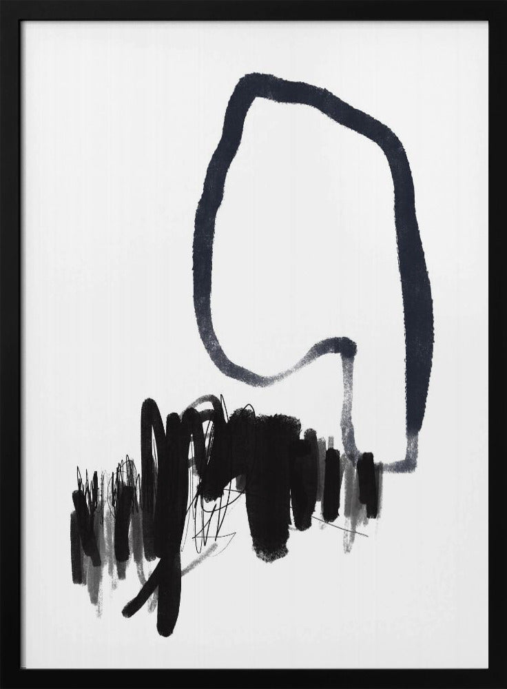 Monochrome Flow | Poster