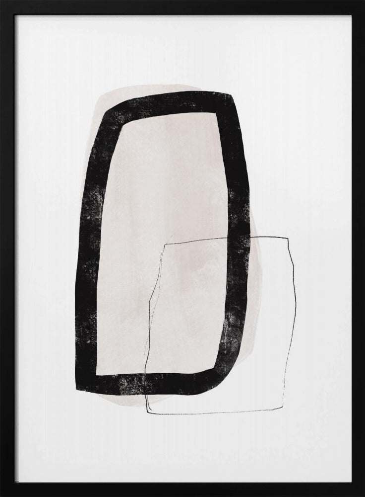 Monochrome Layers | Poster