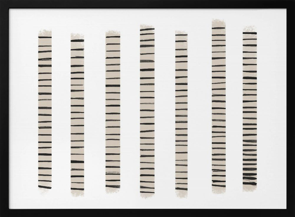Monochrome Stripes | Poster