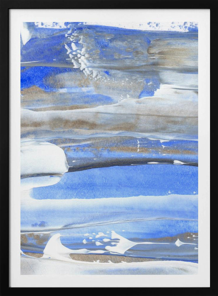 Dynamic Colorful Brushstrokes | Poster