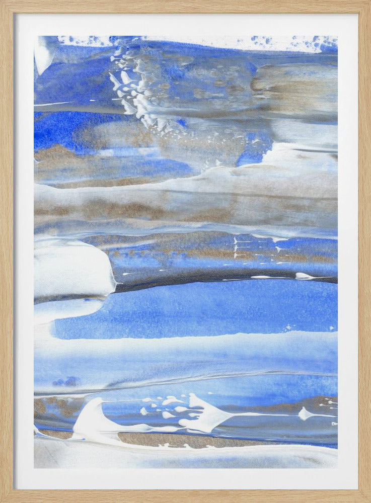 Dynamic Colorful Brushstrokes | Poster